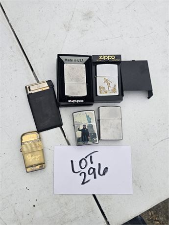 Zippo Lighter Lot & More