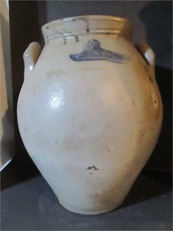 Antique I M Meade Portage Stoneware Beehive Crock Jug # 2