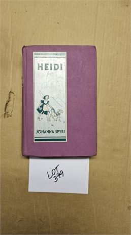 1915 Heidi Book