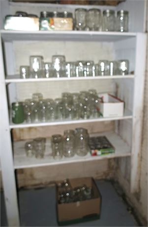 Canning Jars Clean Out
