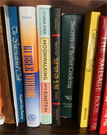 Book Shelf Lot - Carl Sagan's Contact, Brad Meltzer's The Millionaires