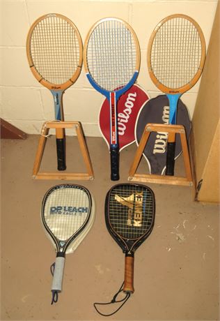 Tennis Rackets, Racketball Rackets