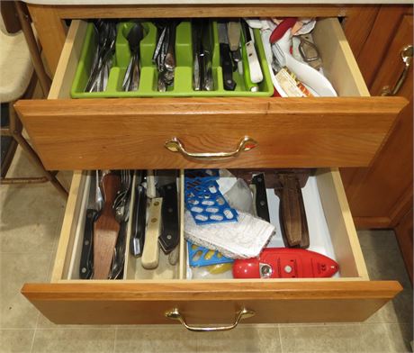 Kitchen Drawers Cleanout