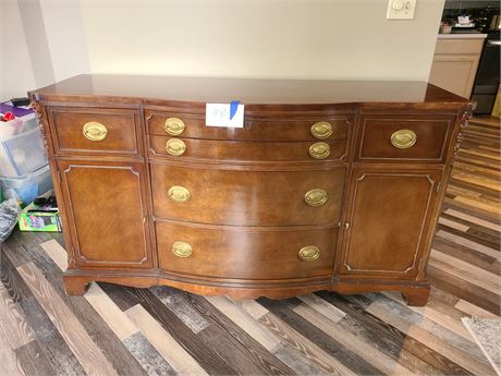 Vintage Wood Sideboard