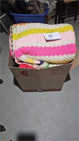 Mixed Size Crochet Quilts