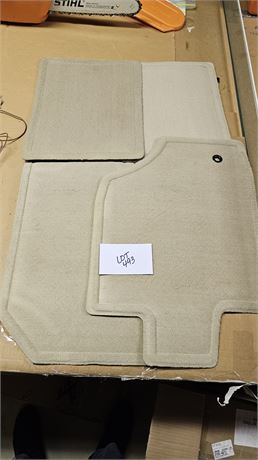 Like New Tan Color Car Mats- Front & Back 09 Merc Milan