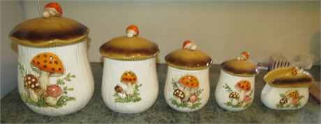MCM Mushroom Canister Set