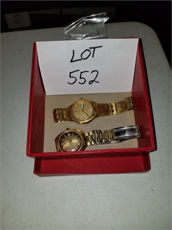 Vintage Hamilton & Self-Winding Elgin 17 Jewel Men's Wrist Watches