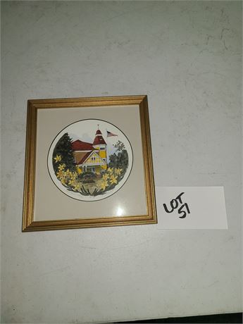 TJ Struna Signed 26/100 Old Town Hall Print