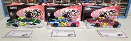 3 Jeff Gordon Cars