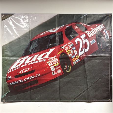 1990's NASCAR Ken Schrader #25 Large Wall Banner - 60" x 60"