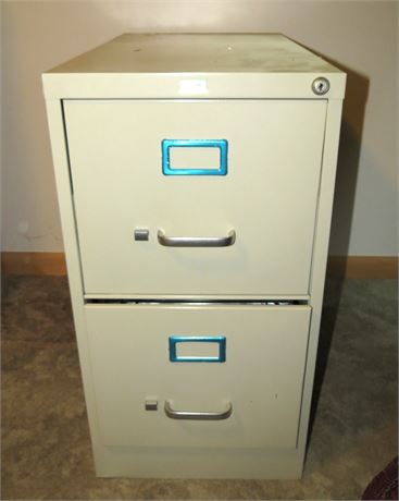 2 Drawer File Cabinet