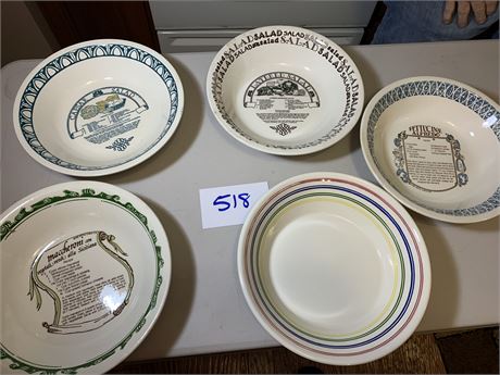 Salad Bowl Lot By Royal China 2