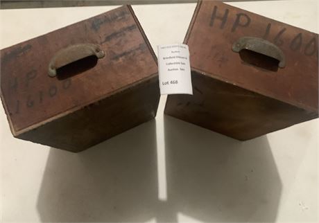 Antique Wooden Drawers/Boxes (Lot of 2) For Storage or Repurposing