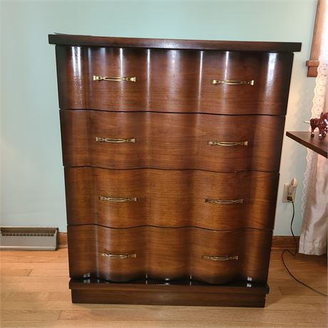 Vintage MCM Wood Dresser