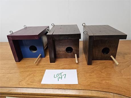 Wood Bird Houses