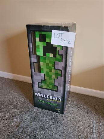 Minecraft Foam Creeper NEW in Box