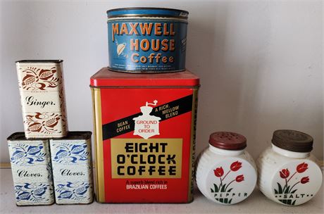 Collectible Vintage  Cans