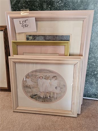 Mixed Victorian Era Pastel Art Prints - Lombardi, Monet's "Springtime" & More