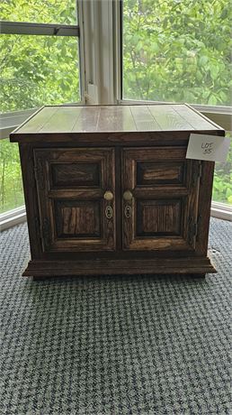 Wood Side Table