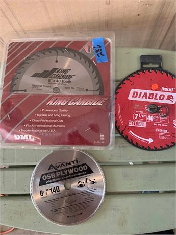 Saw Blade Lot Diablo King Carbide Avanti