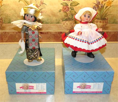 Alexander Doll Co. Russia 585, Bali 533