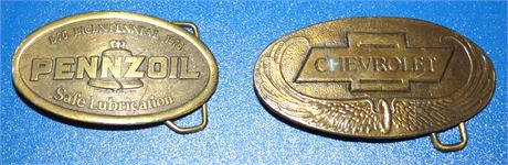 Pennzoil, Chevrolet Belt Buckles