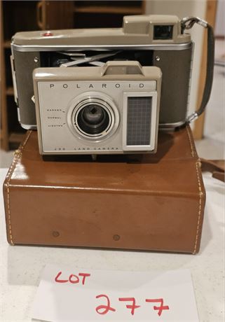 Polaroid J33 Land Camera Folding Design Metal Body Type 30 Film 1961-63