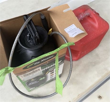 Gas Can & Pump Sprayer Lot
