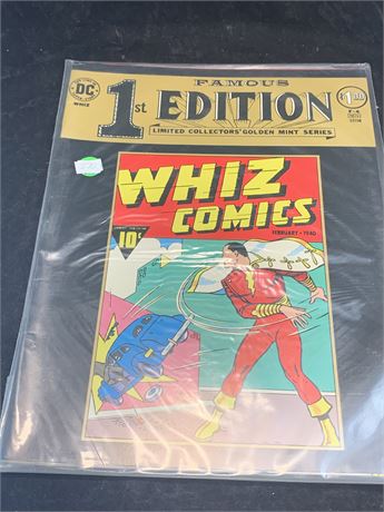 DC Famous 1st Edition Whiz Comics #1 Intro Shazam & Captain Marvel From 1974