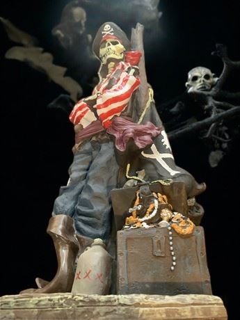 Plastic Pirate Figurine/Statuary & More