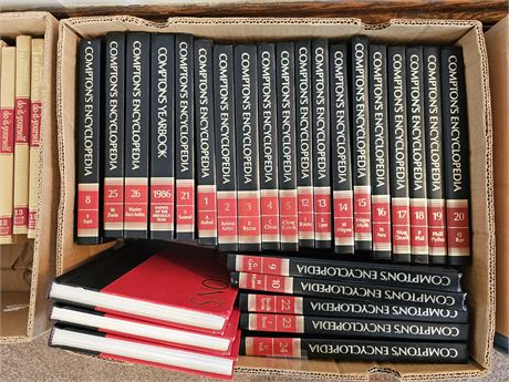 Compton's Encyclopedia Set 1-25