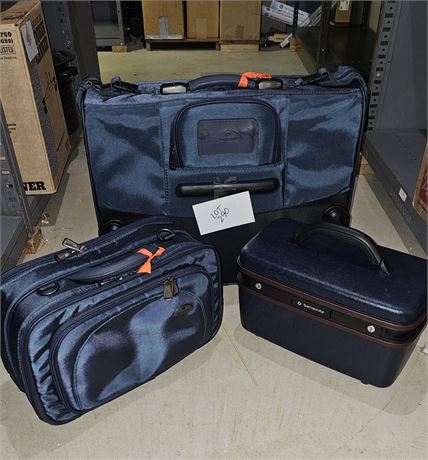 3 Piece Samsonite Soft & Hard Cover Luggage Set