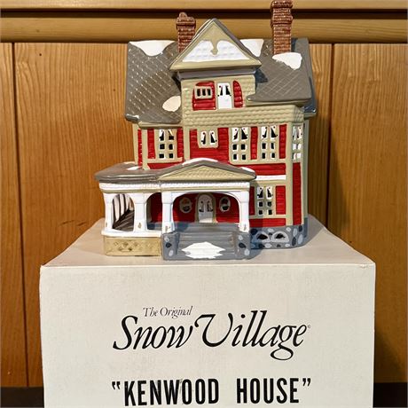 Dept. 56 Snow Village "Kenwood House” 1999