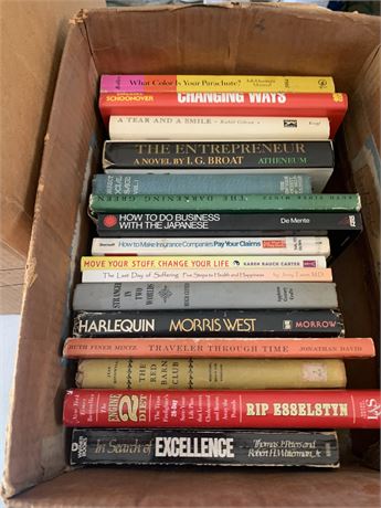 Vintage Books - What Color Is Your Parachute?, The Entrepreneur & More