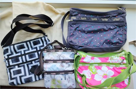 Kipling & Lesportsac Sporty Nylon Purse Lot