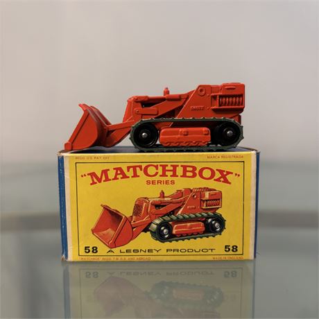 Lesney Matchbox No. 58 Drott Excavator w/ Box