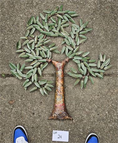 Metal "Tree Of Life" J.A. Vertrees Sculpture