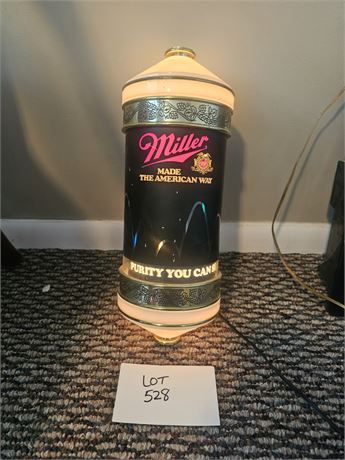 1980's Miller High Life "Bouncing Ball" Motion Light Sign