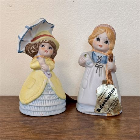 1979 Jasco Adorabelles Porcelain Bells