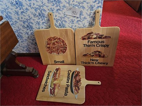 Large Wood Pizza Boards