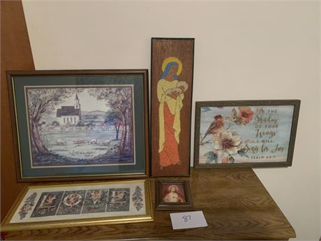 Religious Picture Lot