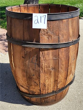 Wood Barrel