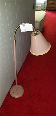 MCM Metal Gooseneck Floor Lamp