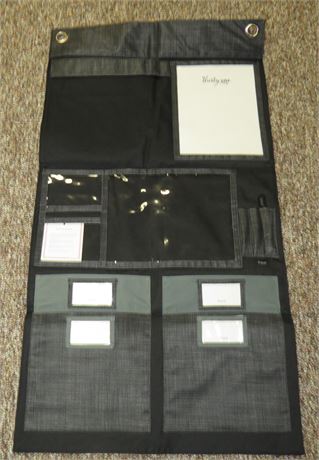 Thirty One Black Cross Pop Hang Up Organizer