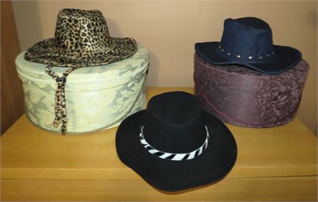 Women's Hats, Hat Boxes