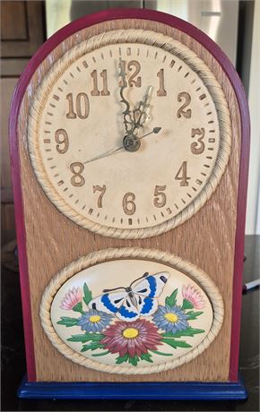 Ceramic Clock W/Insert