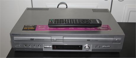 Sony DVD/VCR Combo