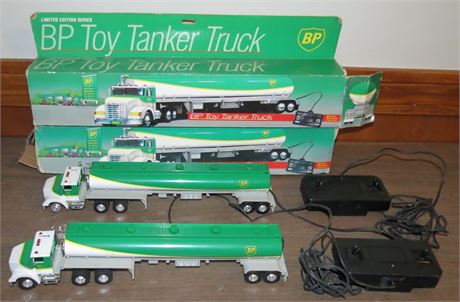 BP Toy Tanker Trucks