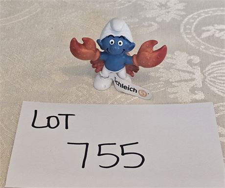 Schleich Peyo "Cancer the Crab" Smurf